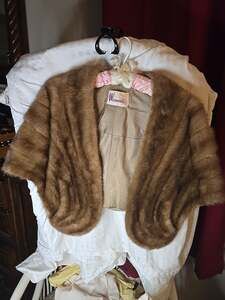 Vintage Autumn Haze Mink Fur Stole Shawl by Wincrest Furs for Winkleman's